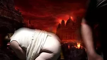 Riproduci Troia spettrale punita all'inferno da papà demone spettrale
